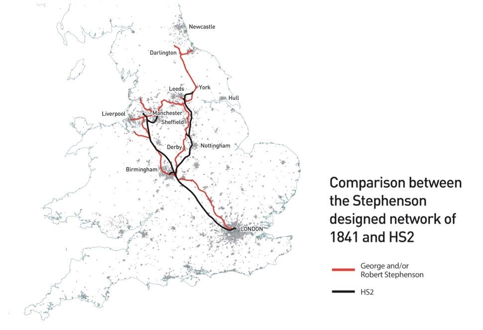 Great Central Main Line Map Reopening The Great Central Isn't An Alternative To Building High Speed 2 |  By Gareth Dennis | Medium