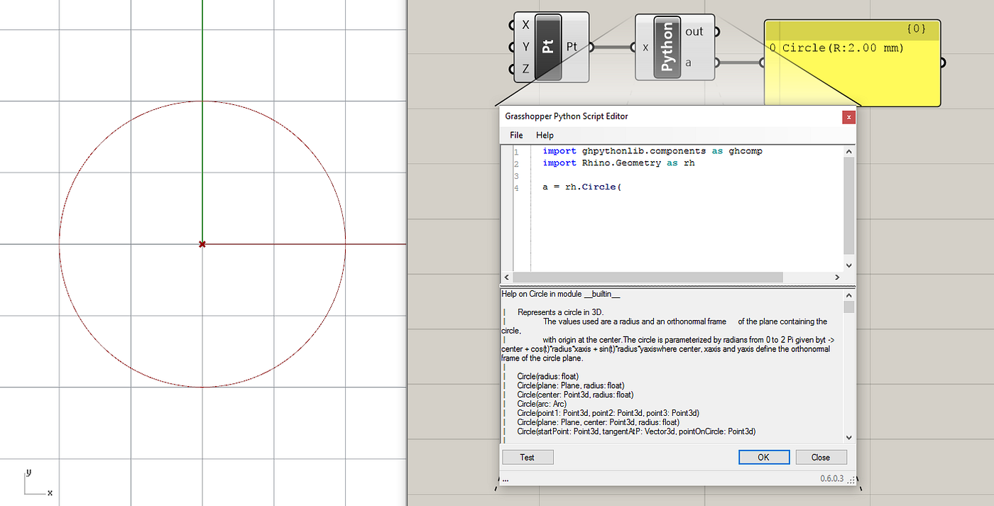 Working with geometry in Python. The core Python language is very… by