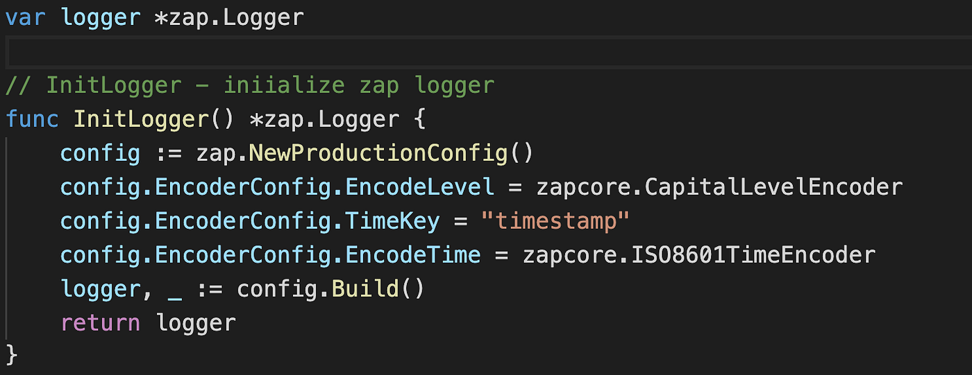 Golang — Structured logging using zap by Harsh Nanchahal Medium