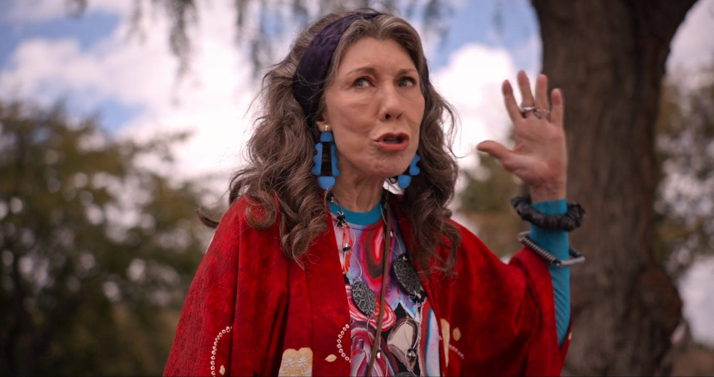 The High Drama Fashion of Grace and Frankie, Season 5 by Angeline