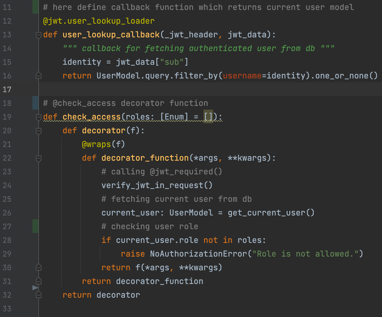 Flask JWT based Authentication and Authorization Library Survey by
