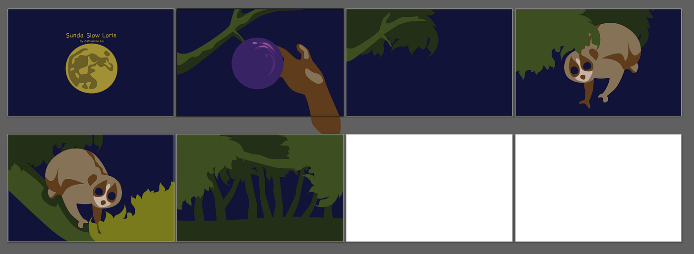 Animal Project Part 3. 3/29/21: Storyboarding | by Catherine Liu | Medium