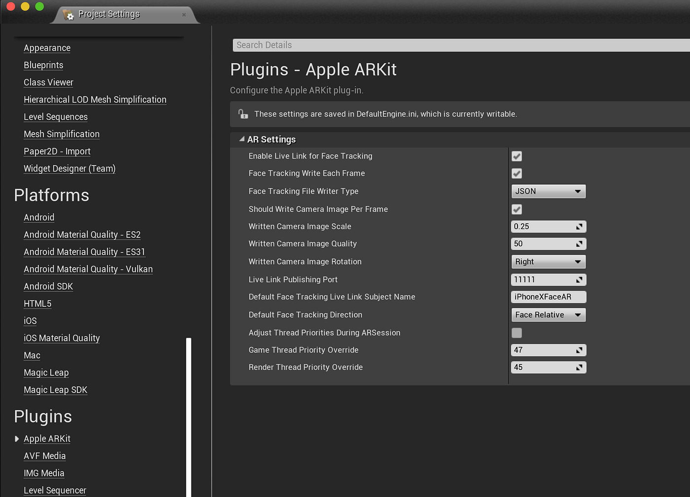 Facial animation capture using UE4 and iPhone X by Joe Graf Medium