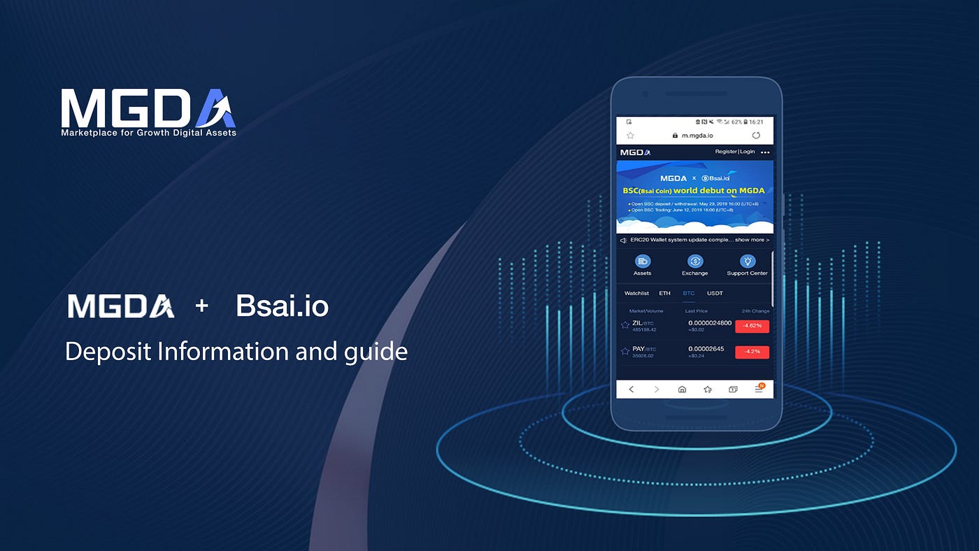 Bsc Token Guide Mgda Deposit Transfer Trade Price All By Unidax Medium