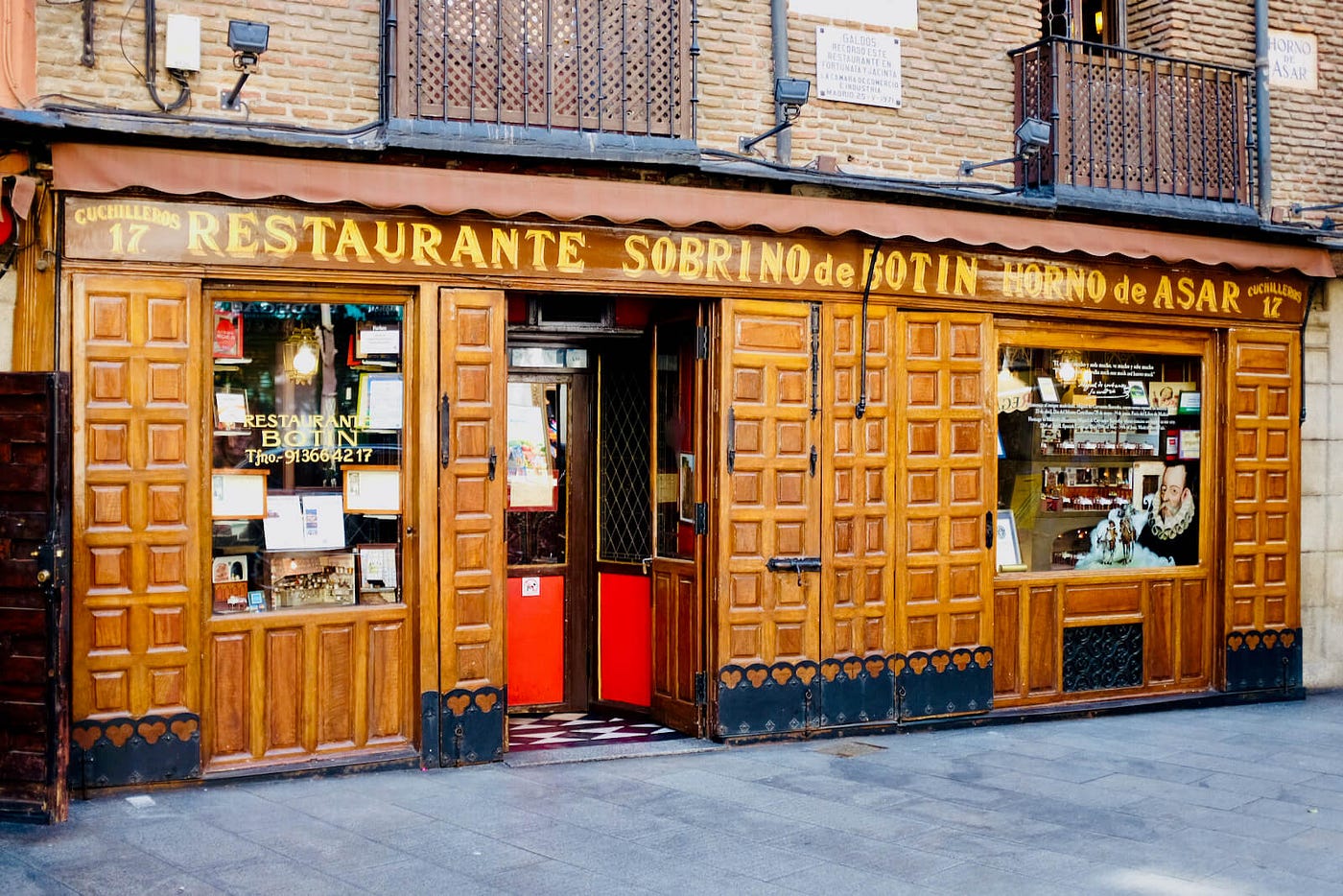 El Sobrino de Botín, Calle de Cuchilleros, 17, Madrid