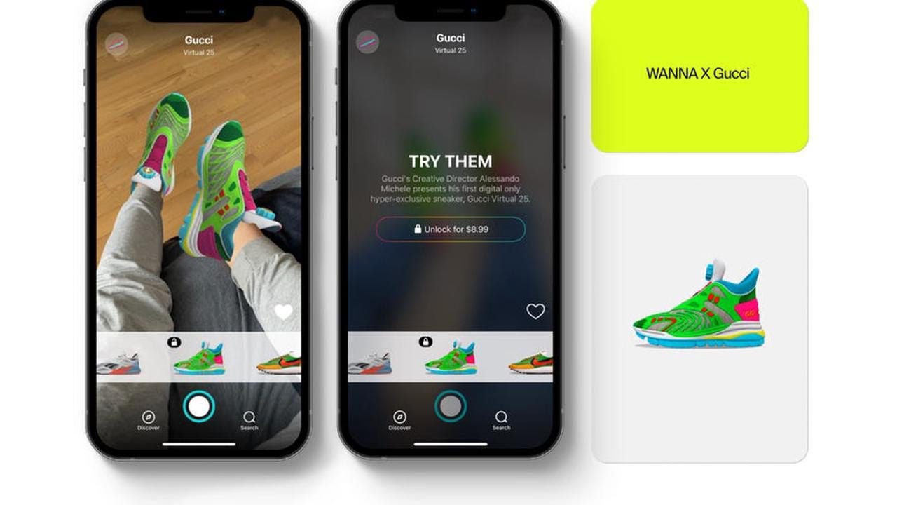 Gucci's $12 Sneakers You Can't Wear and the Rise of Digital Fashion | by  Katie Jgln | The Startup | Medium