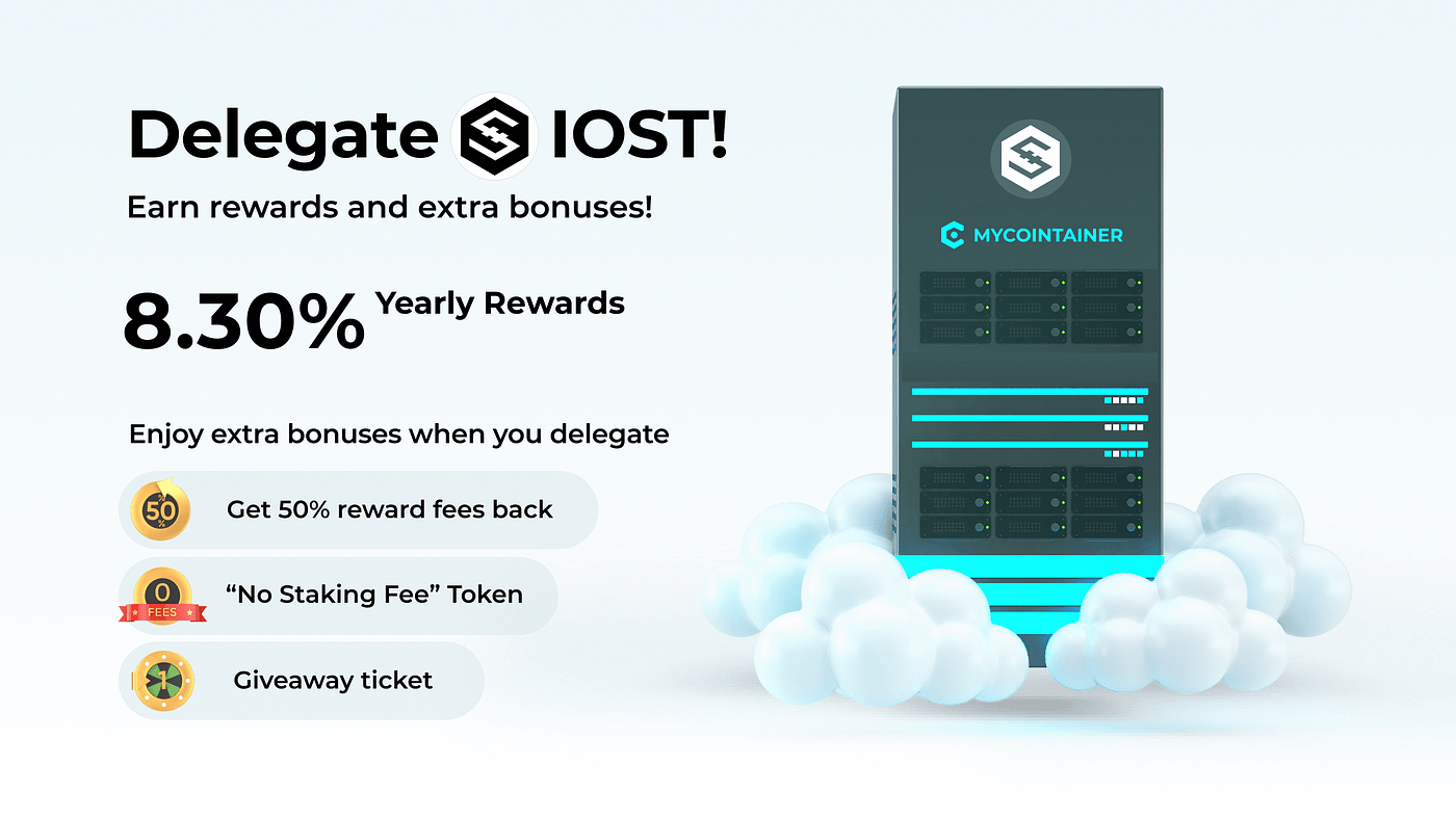 IOST’s New Cold Staking Service MyCointainer is Here