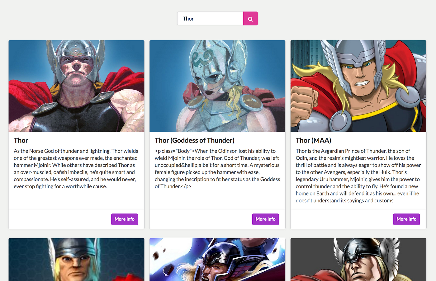 Marvel API + Vuepack (Vue + Vuex) | by Phong Huynh | codeburst