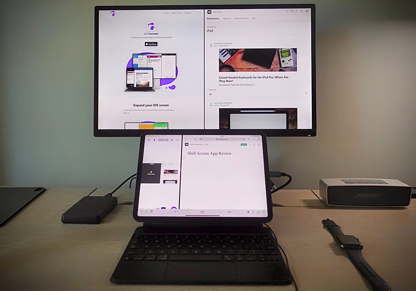 Get This App If You Use an External Monitor with Your iPad | by Jason Yang  | iPad Only | Medium