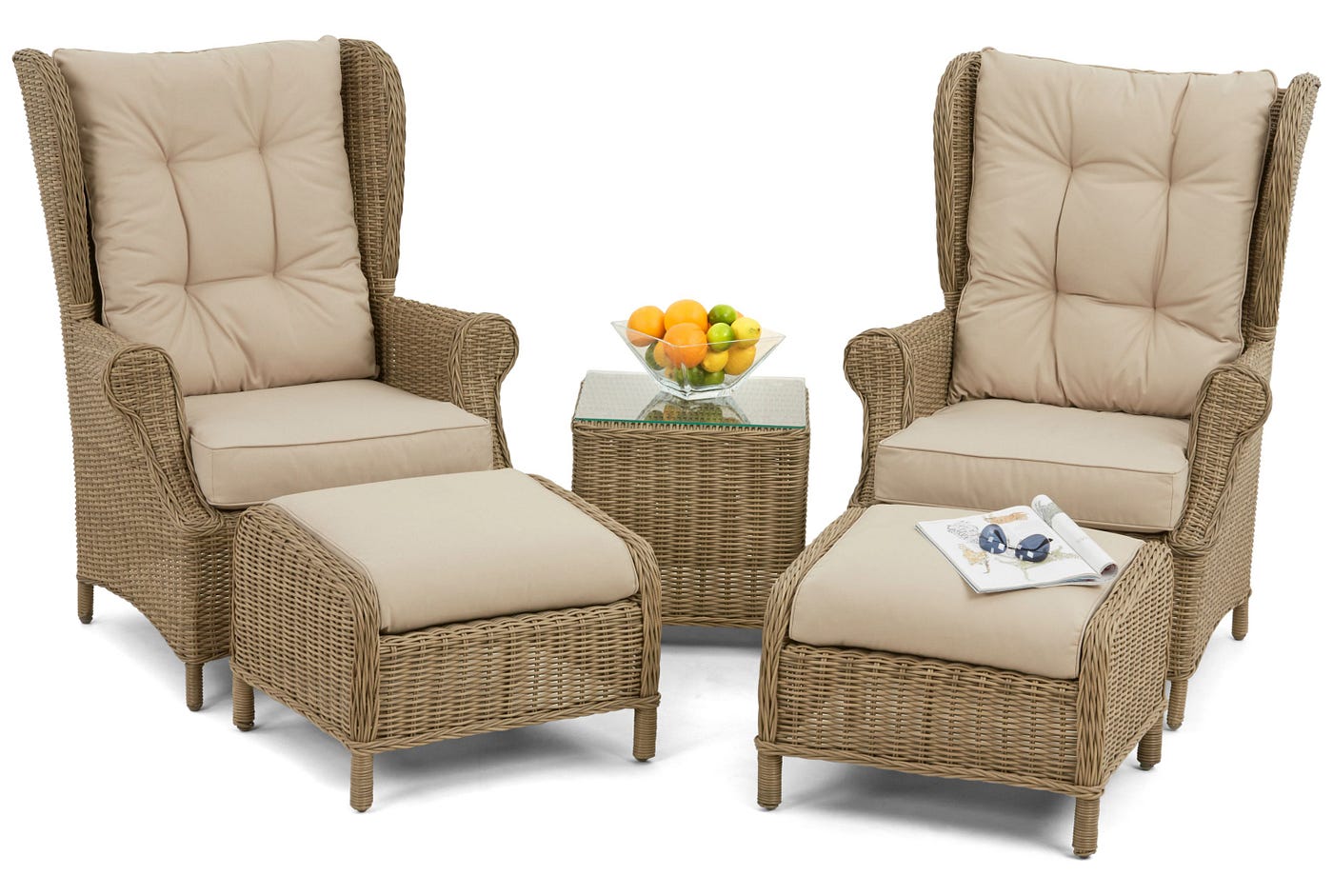 winchester high back lounge set