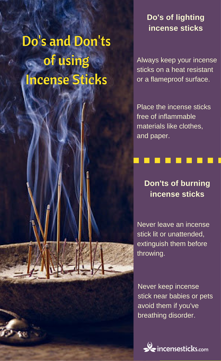 BURNING INCENSE STICKS — DO’S AND DON’TS by Ananth Kumar Medium