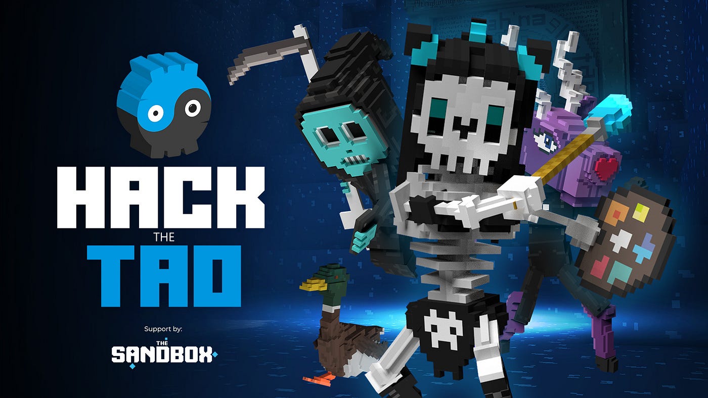 Hack the Tao. Hackatao’s art is brought to life… by The Sandbox The