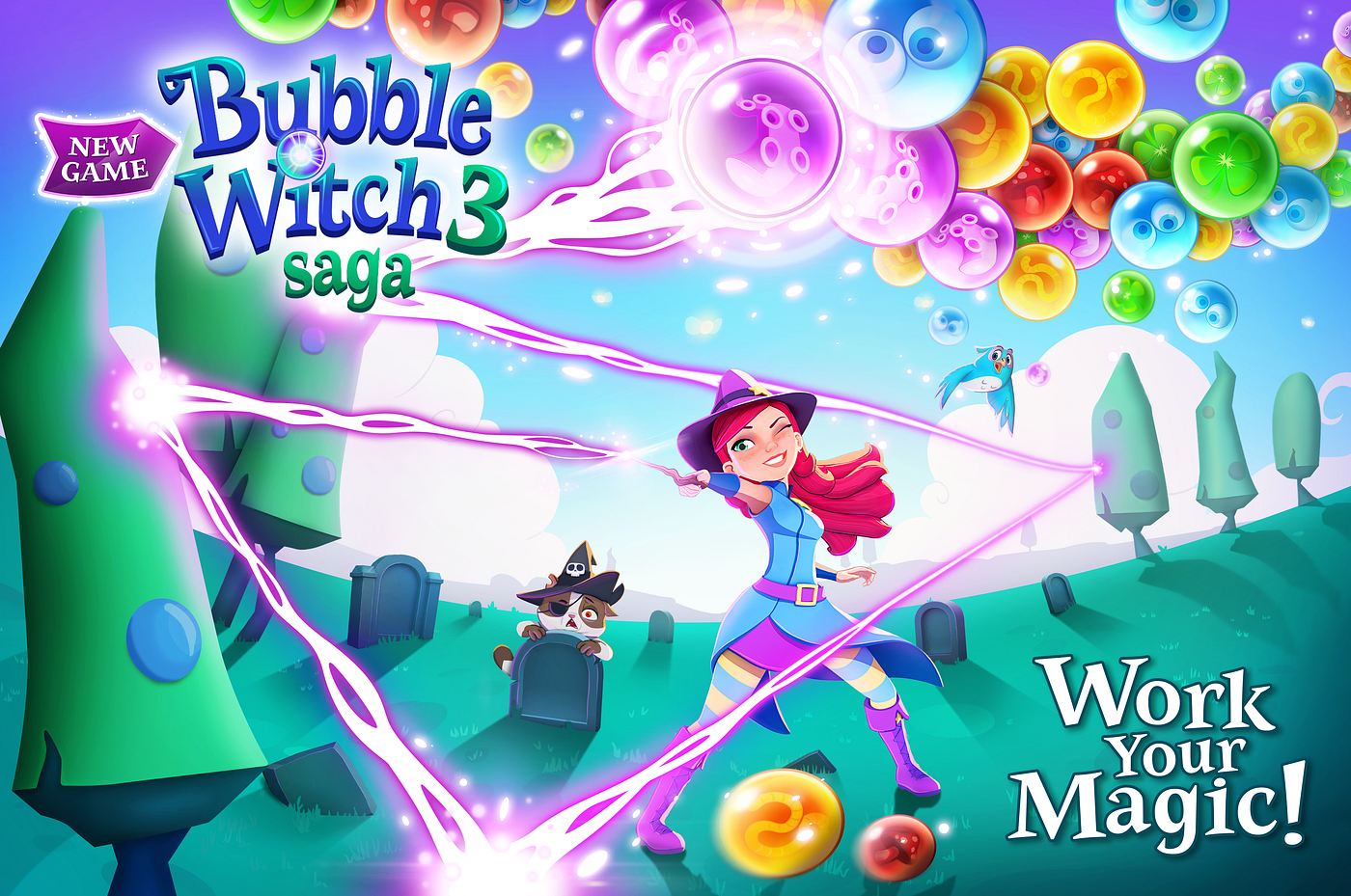 Behind the Scenes of Bubble Witch 3 Saga: Women Gamers Work Their Magic |  by Danielle Sepulveres | Amy Poehler's Smart Girls