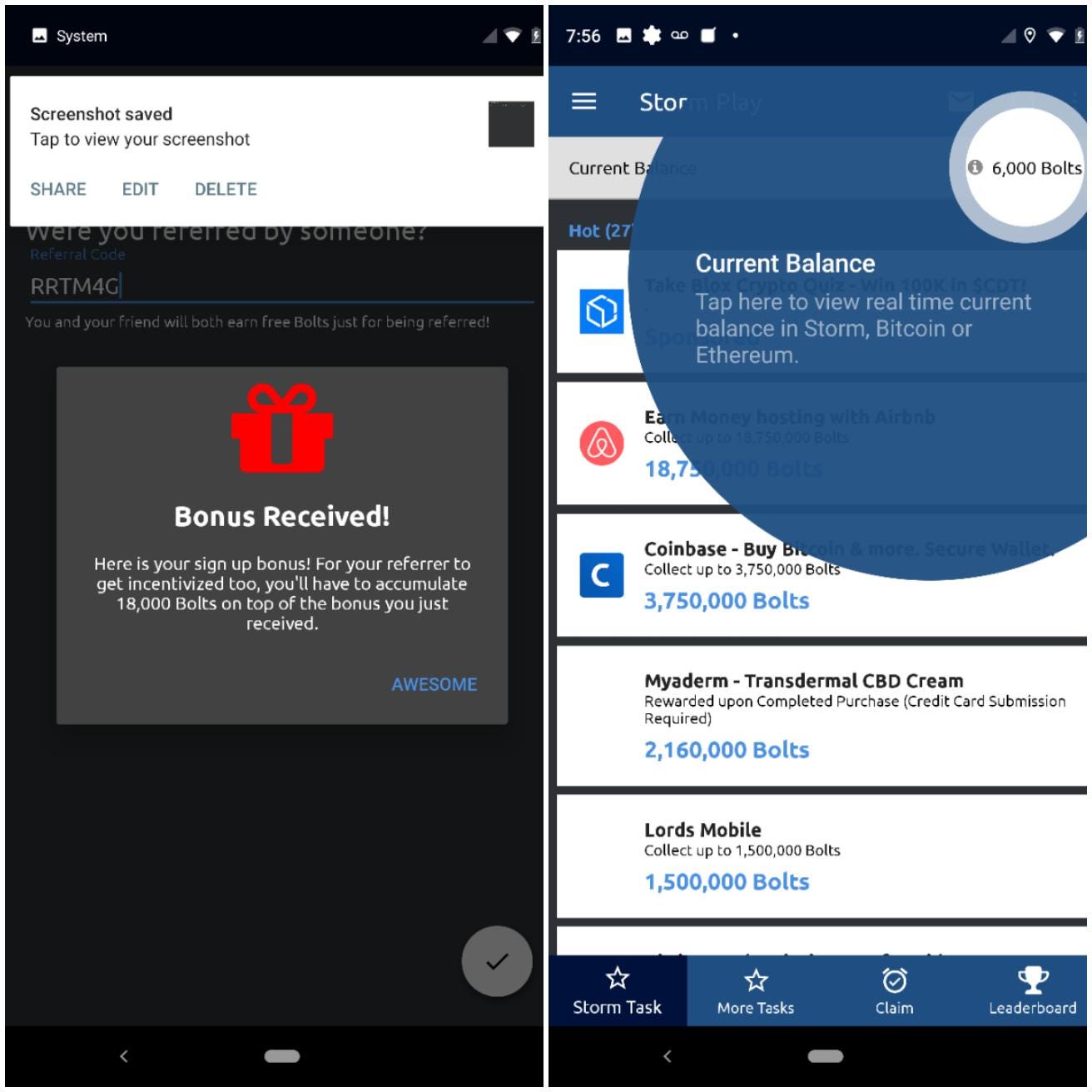 Storm Play An App That Enables People All Over The World To Earn - 
