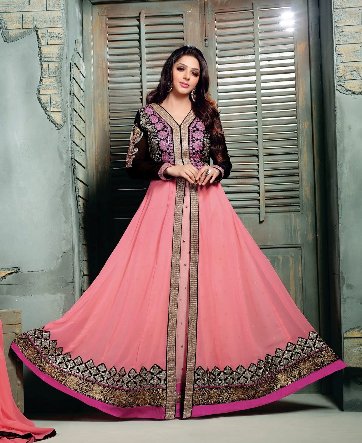anarkali ki design