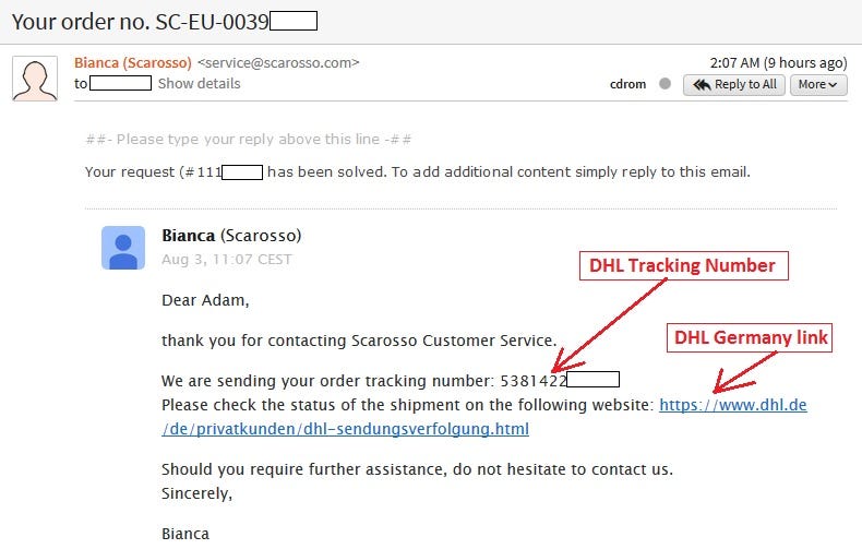 How to convert a German DHL Tracking No. to USPS | by Adam J Thaler | Medium