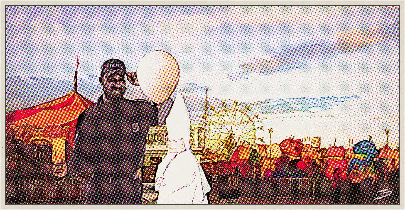 Klan child refuses to take popsicle from black policeman