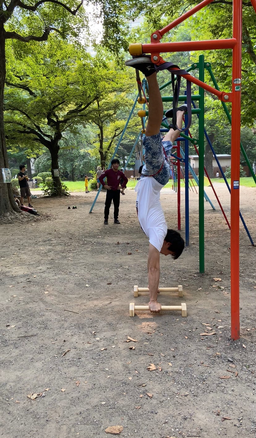 how to find a calisthenics park