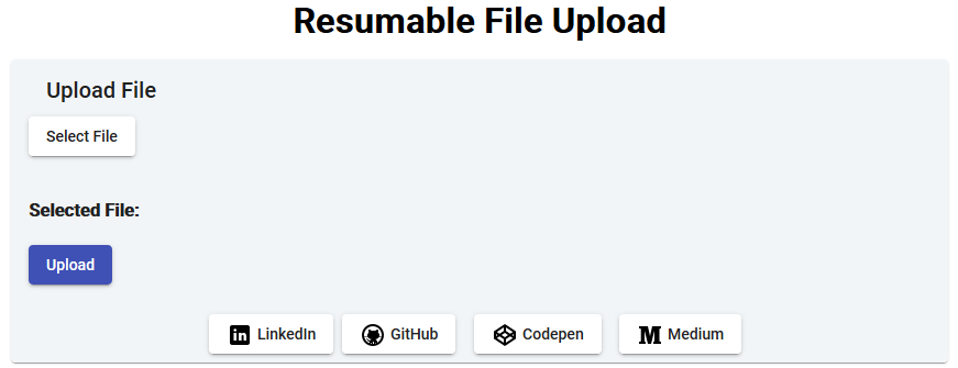 Angular File Upload with Progress Bar with Resumable Functionality | by  Hiten Sharma | Medium