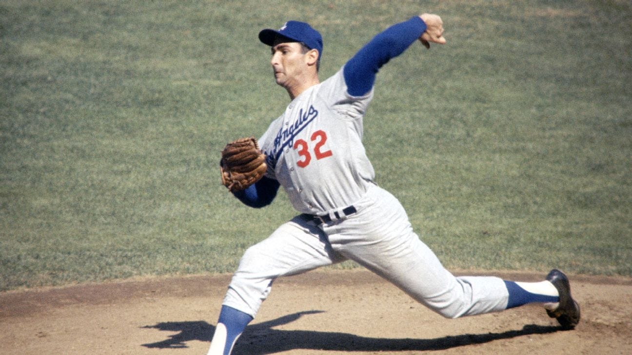 You Don't Mess With Sandy Koufax. My parents grounded me one time when I… |  by Loren Kantor | Buzzer Beater | Medium