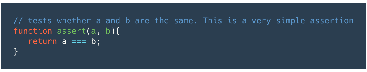 What is a Test in JavaScript?. I remember watching a talk on testing ...