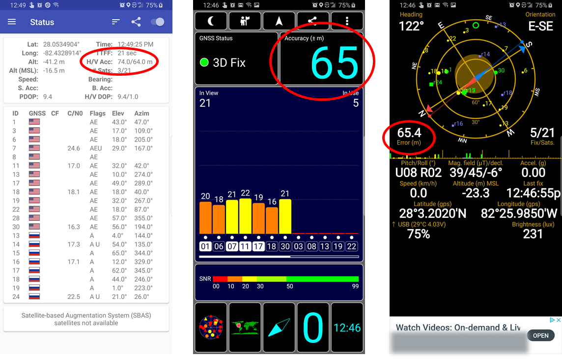 Measuring GNSS accuracy on Android devices | by Sean Barbeau | Medium