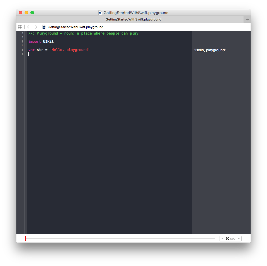 Getting Started With Swift — The Basics | by Sean Atkinson | Medium