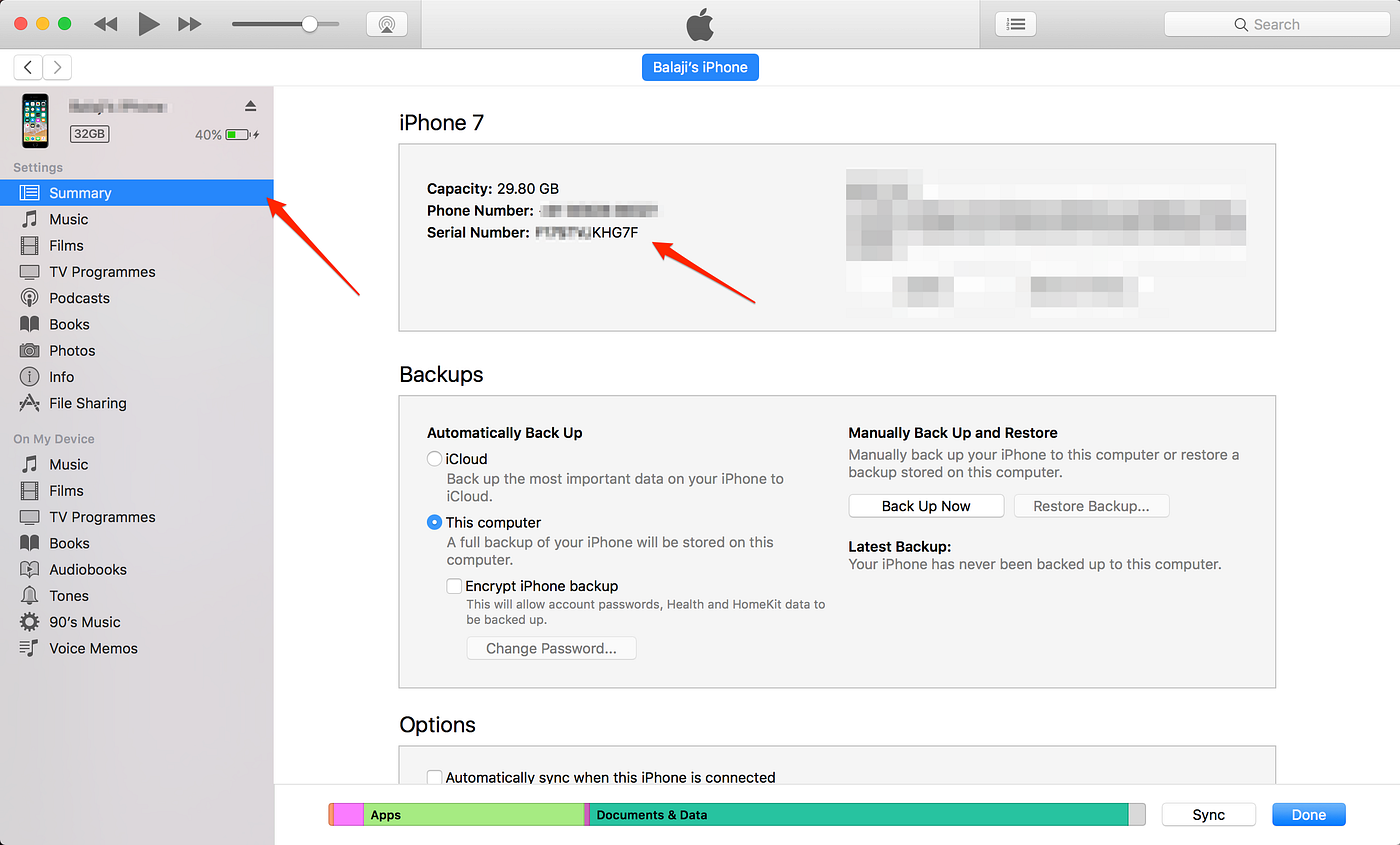 How to find your iPhone/iPad UDID? by Balaji Malliswamy Swift India