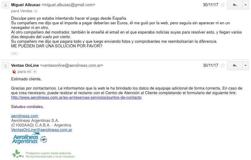 AEROLÍNEAS CON ESPINAS. BRAND PAINS #2 | by Miguel Albusac | Brand Pains |  Medium
