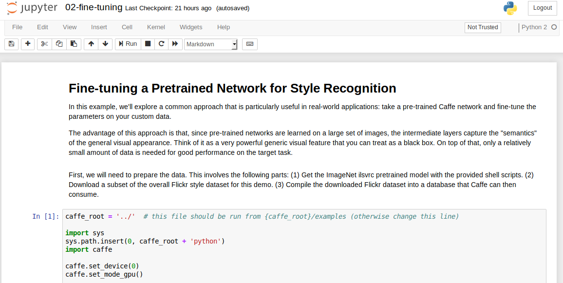 VERY QUICK SETUP for Style Recognition by Pretrained CaffeNet (AlexNet)  Using Nvidia-Docker 2.0 + Caffe | by Sik-Ho Tsang | Medium