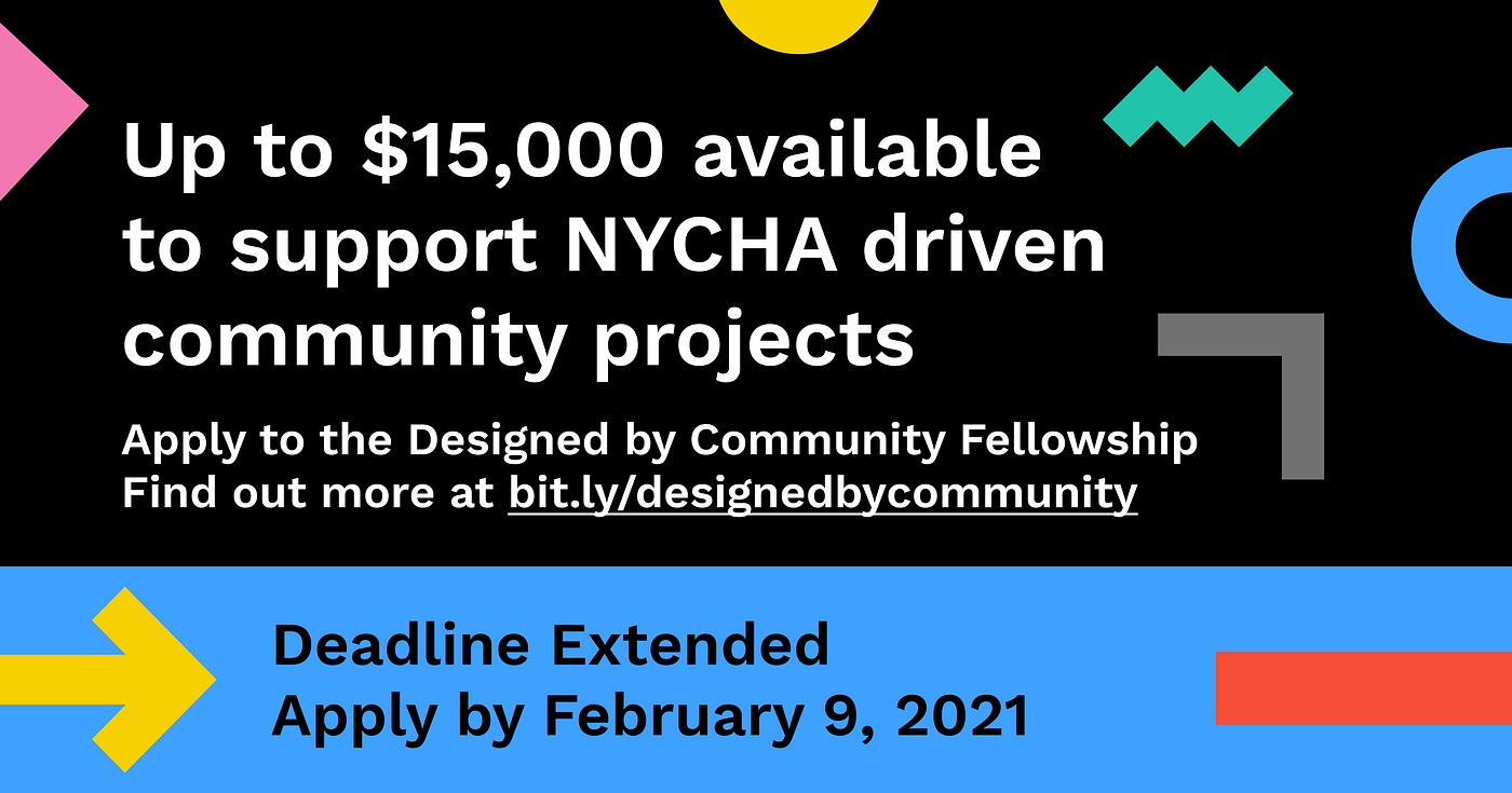 Announcing the 2021 Designed by Community Fellowship | by NYC Opportunity |  Jan, 2021 | Medium | Civic Service Design Tools + Tactics