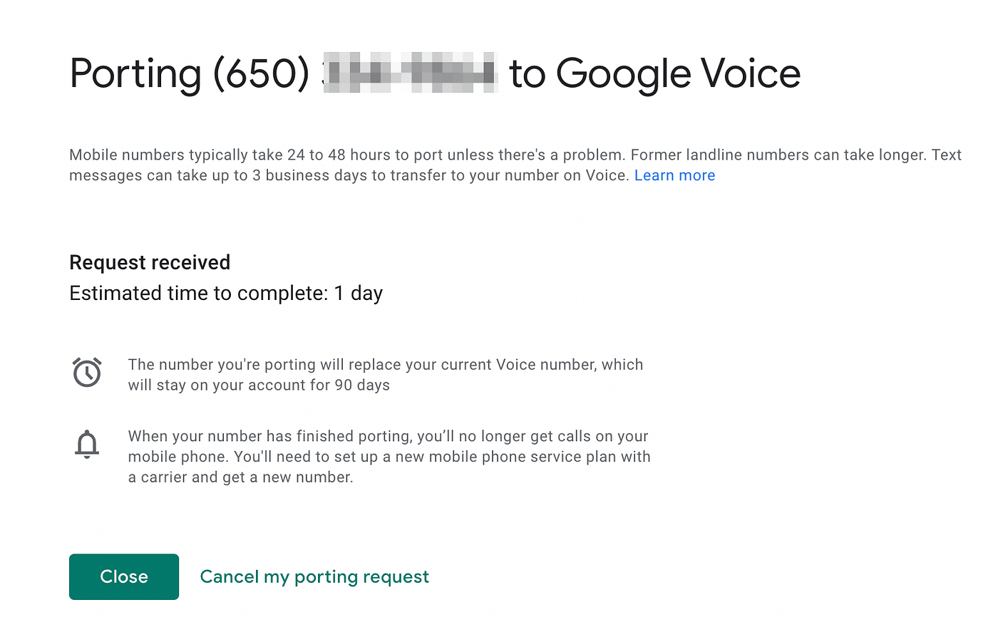 Porting your Verizon number to Google Voice Yosuke Medium