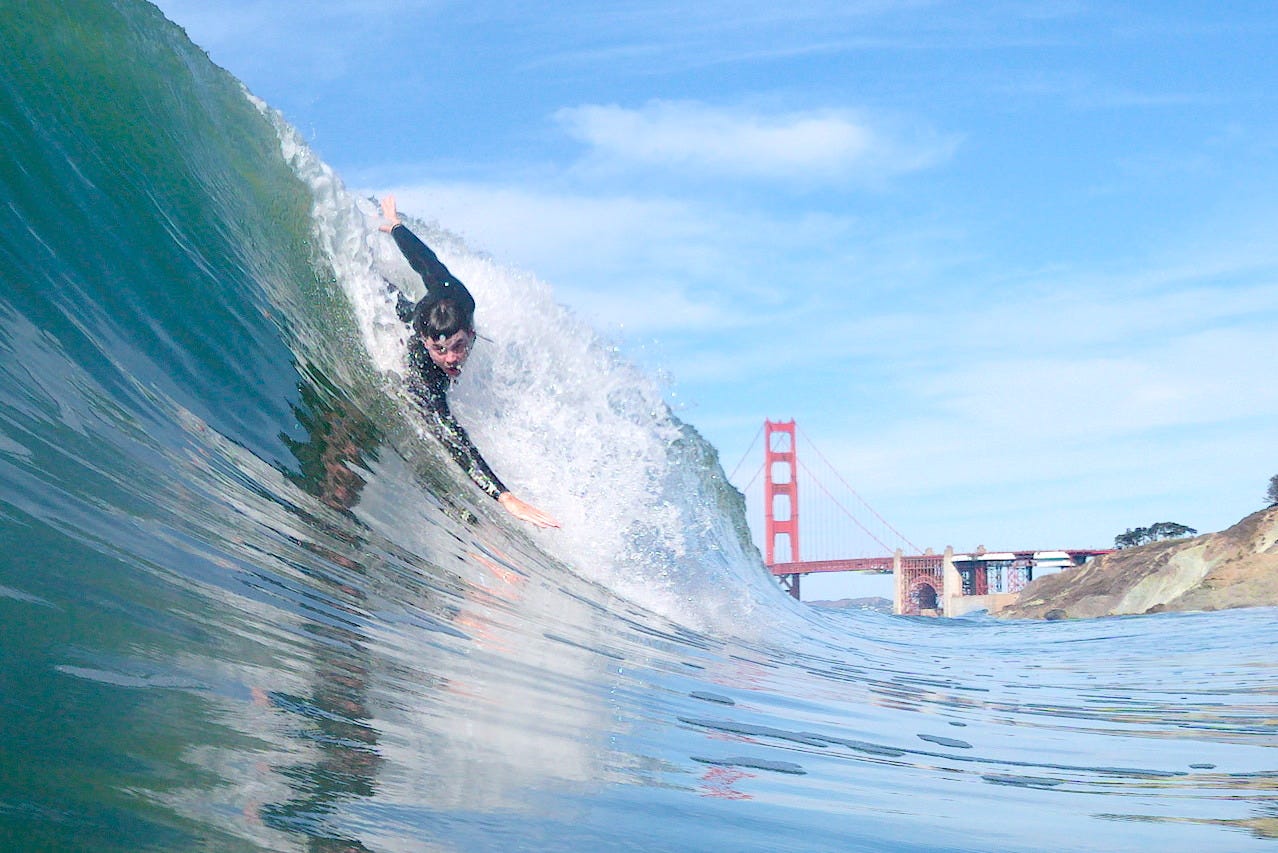 Bodysurfing San Francisco When the Epic Winter Swells Arrived (Part 1) | by Josh Harris | The Frisc