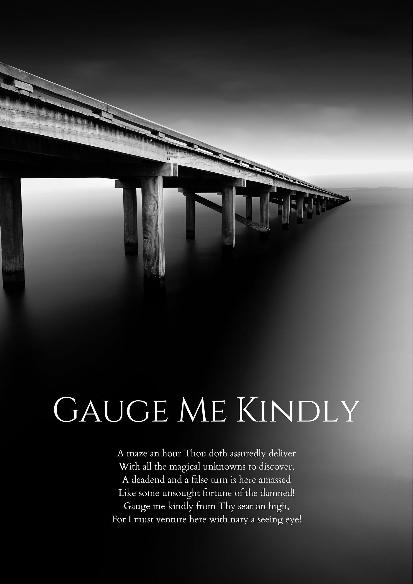 Gauge Me Kindly Inevitable Word Medium