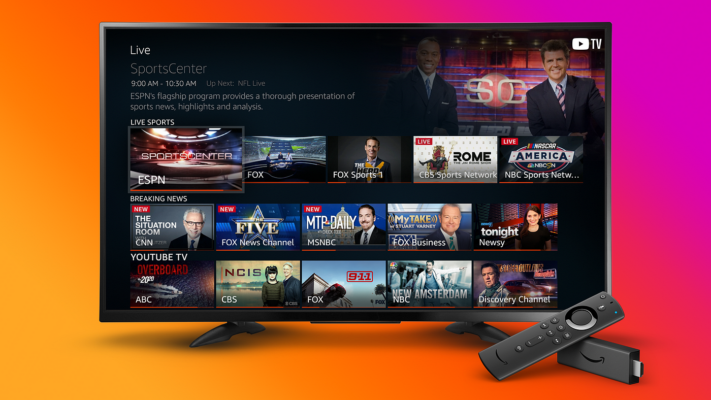 Discovering Live TV is Easier Than Ever on Fire TV | by Amy Shotwell | Amazon  Fire TV