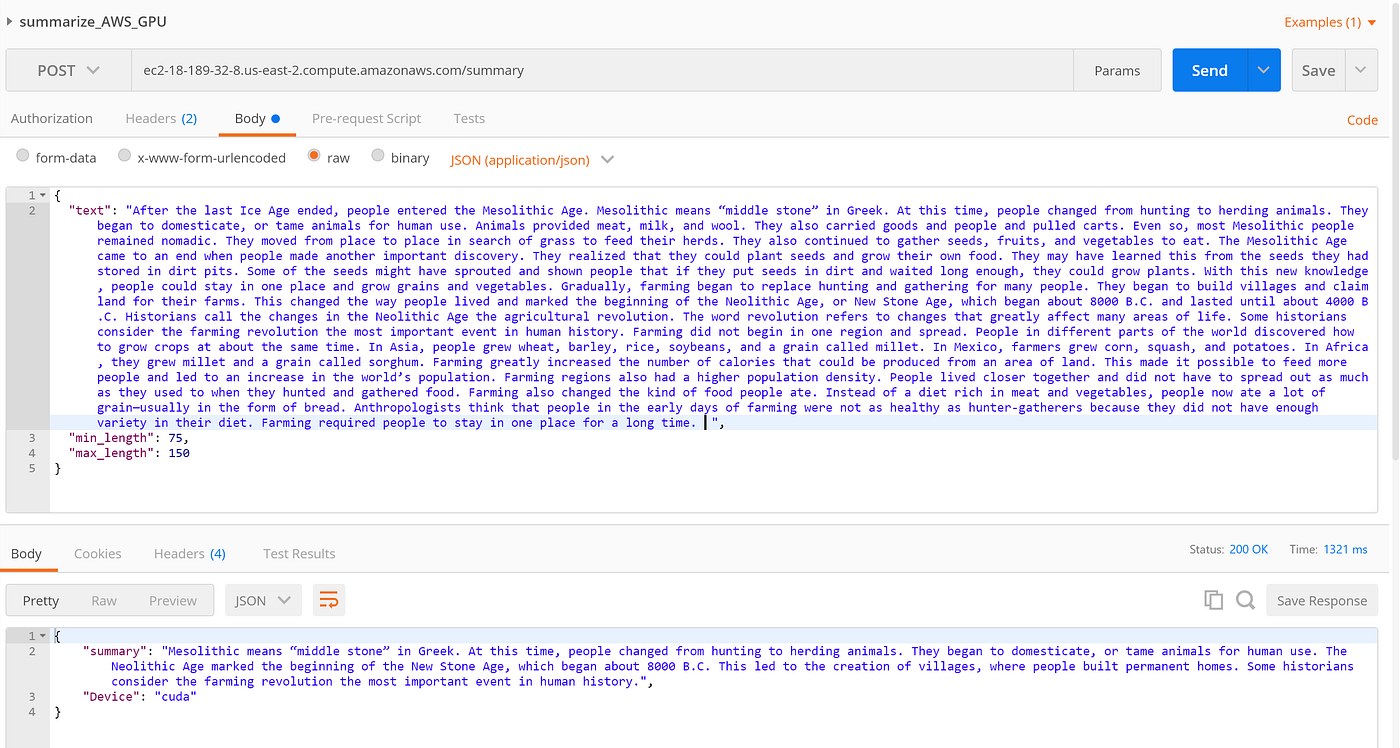Containerizing Huggingface Transformers for GPU inference with Docker