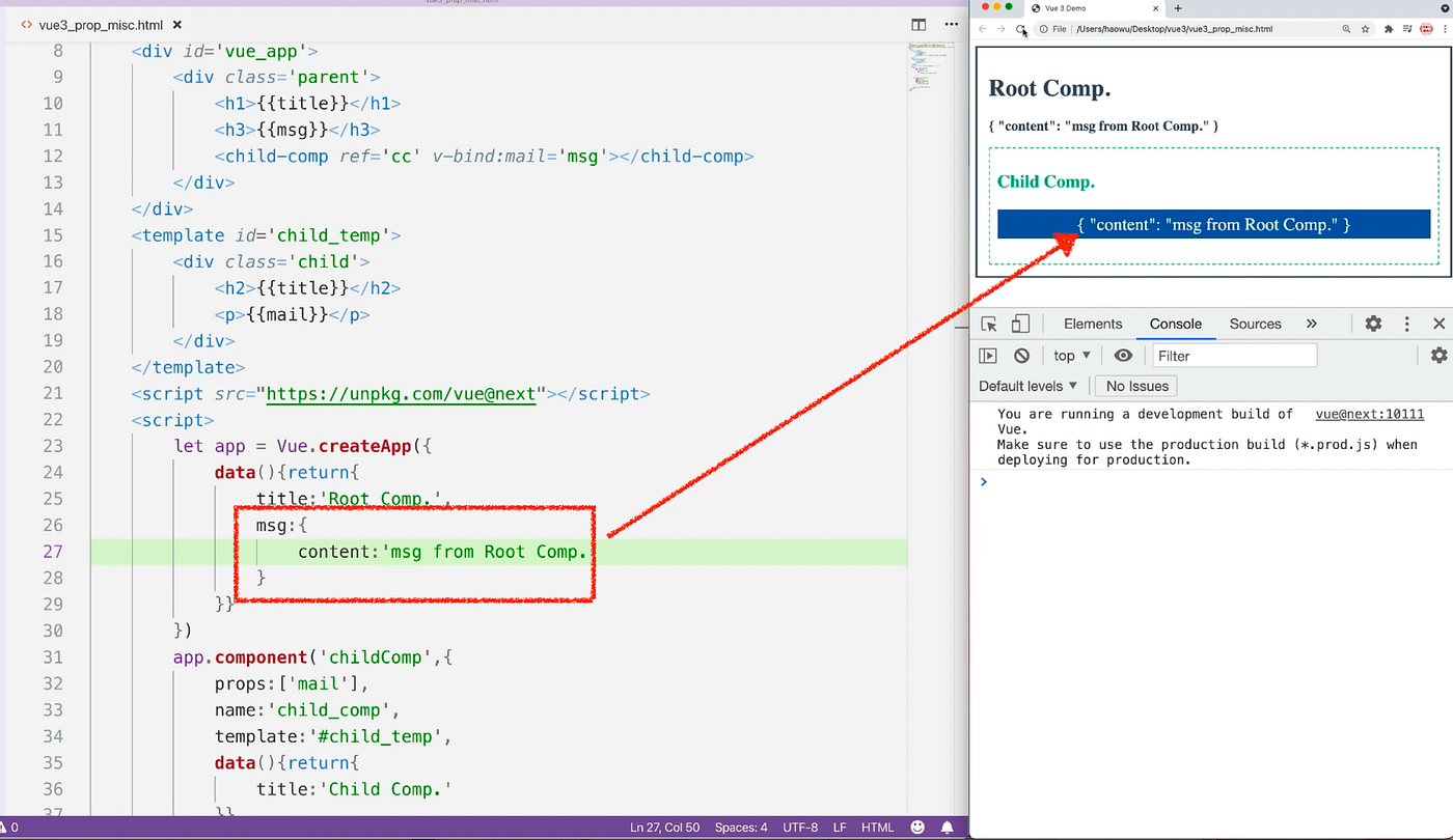 Complete Vue.js 3 Guide [7/10]. Until now, we have only been working… | by  OnlyKiosk Dev Tech | Medium