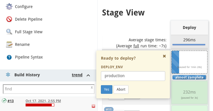Jenkins Tutorial — Part 7 — Interactive Pipelines | by Saeid ...
