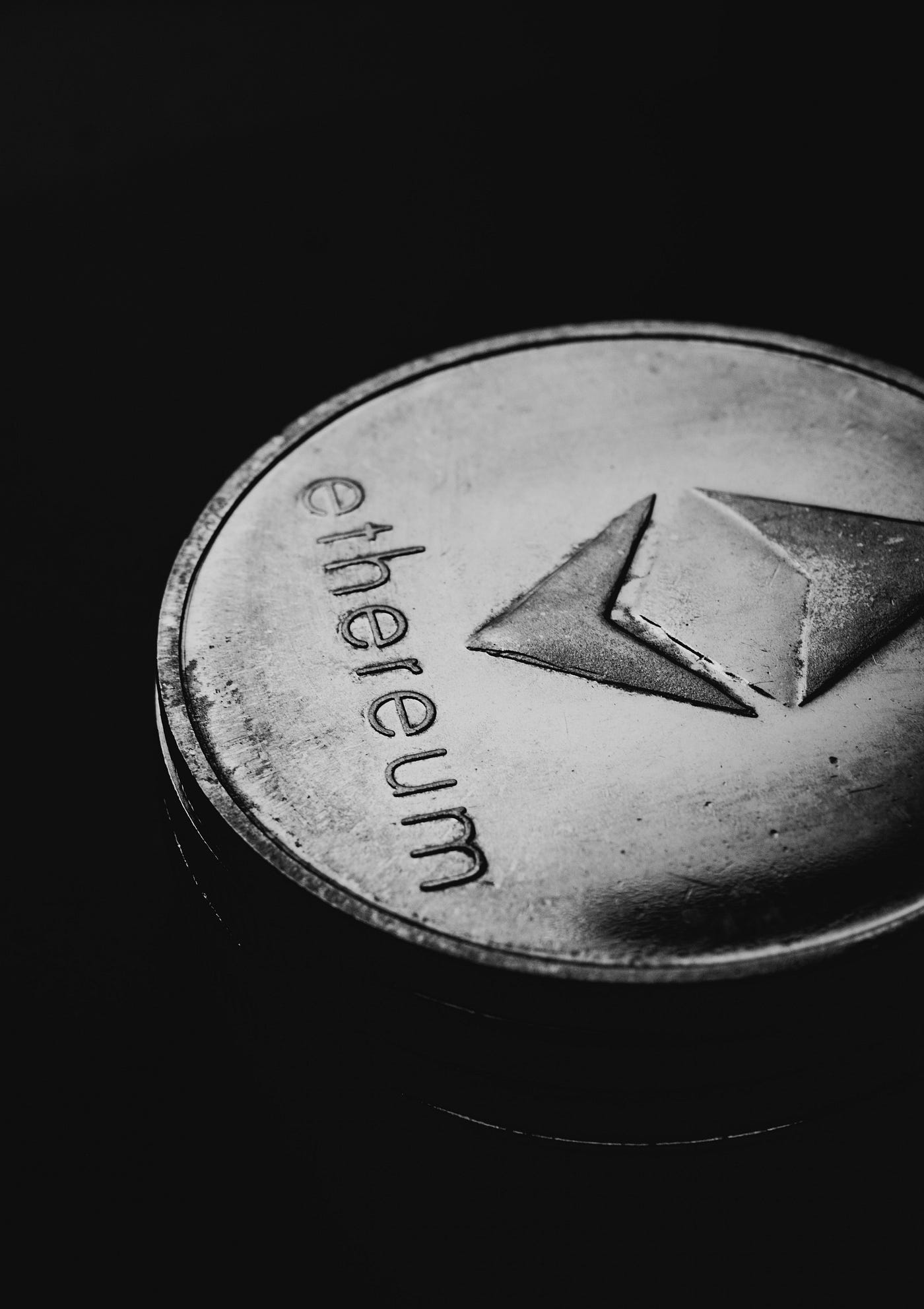 Coin of Ethereum logo and name