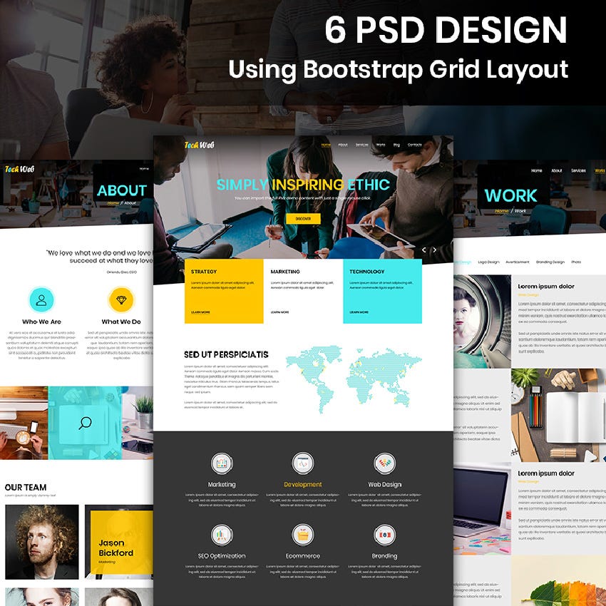 10 Photoshop Website Templates to Promote Your Photography and Design ...