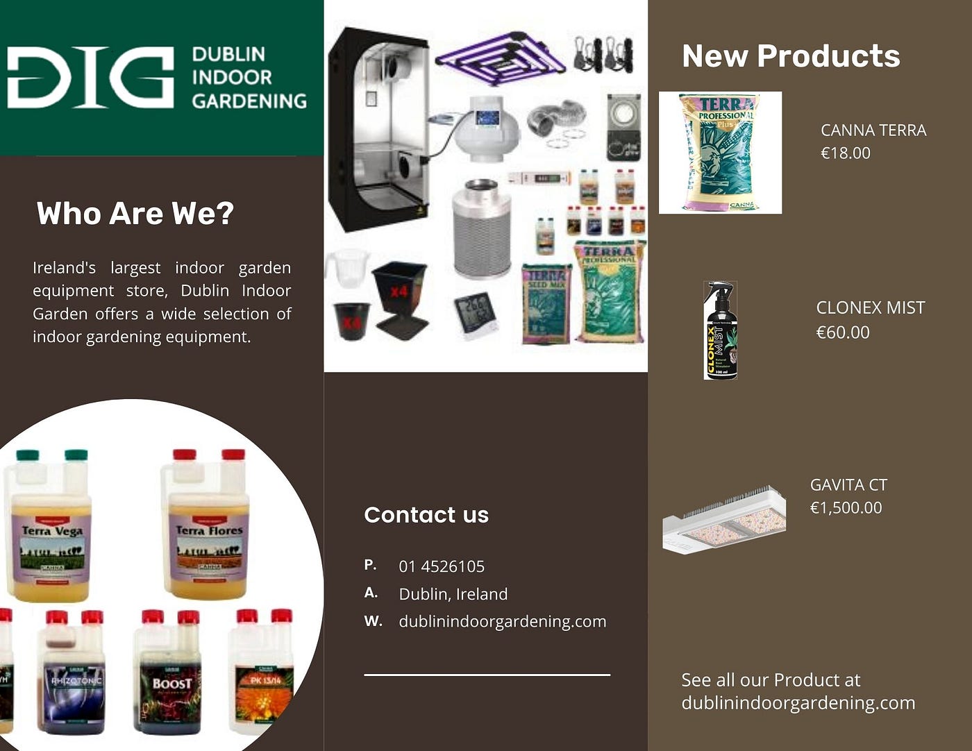 Dublin Indoor Gardening Medium