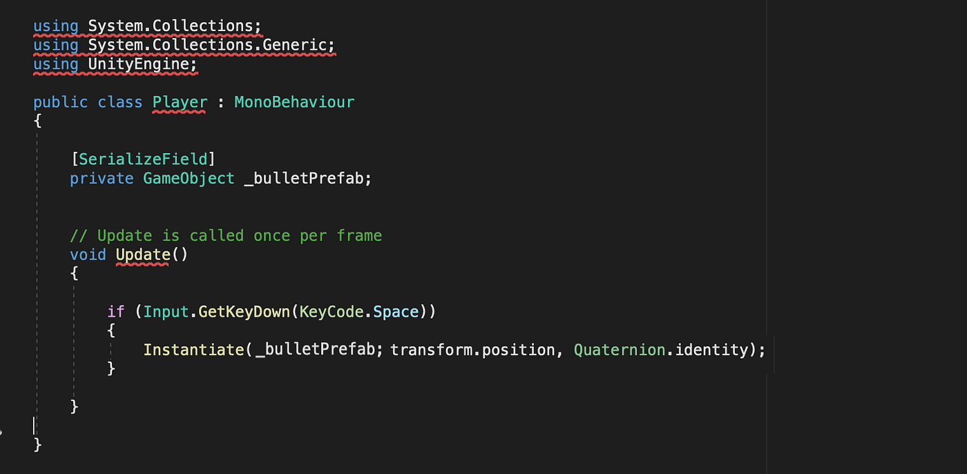 How to create and destroy GameObjects in Unity | by Jose Gil | Medium