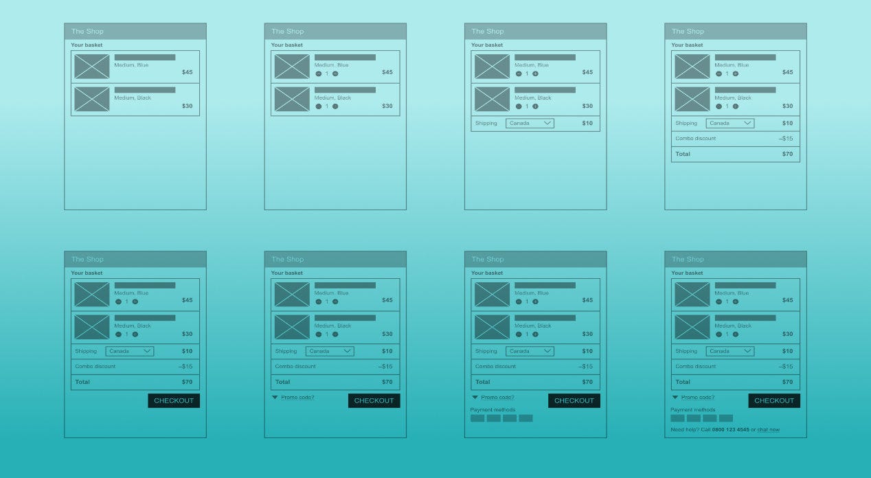 The UX design of an effective ecommerce basket page — an illustrated guide  | by Matt Isherwood | UX Planet