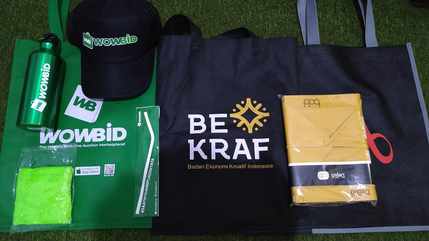 Merchandise Acara BDD 2019 Purwokerto