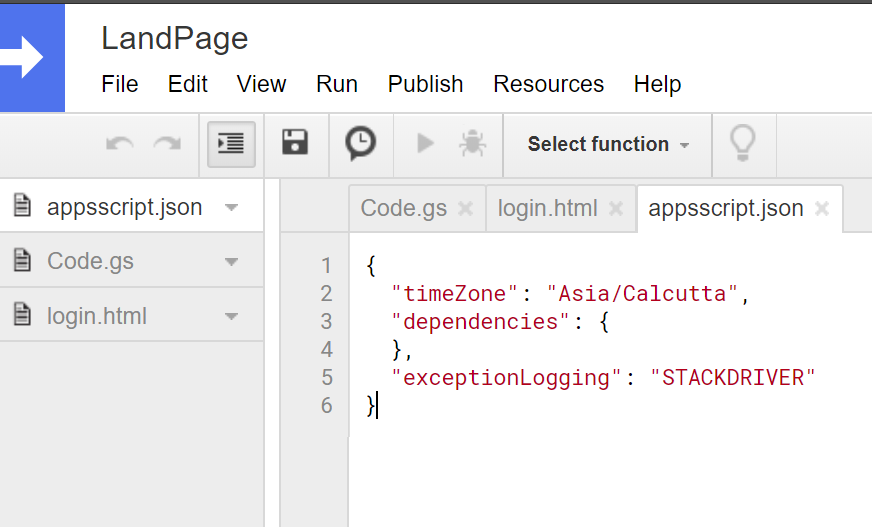 Web App using Google App Script — Material design but no server/server ...