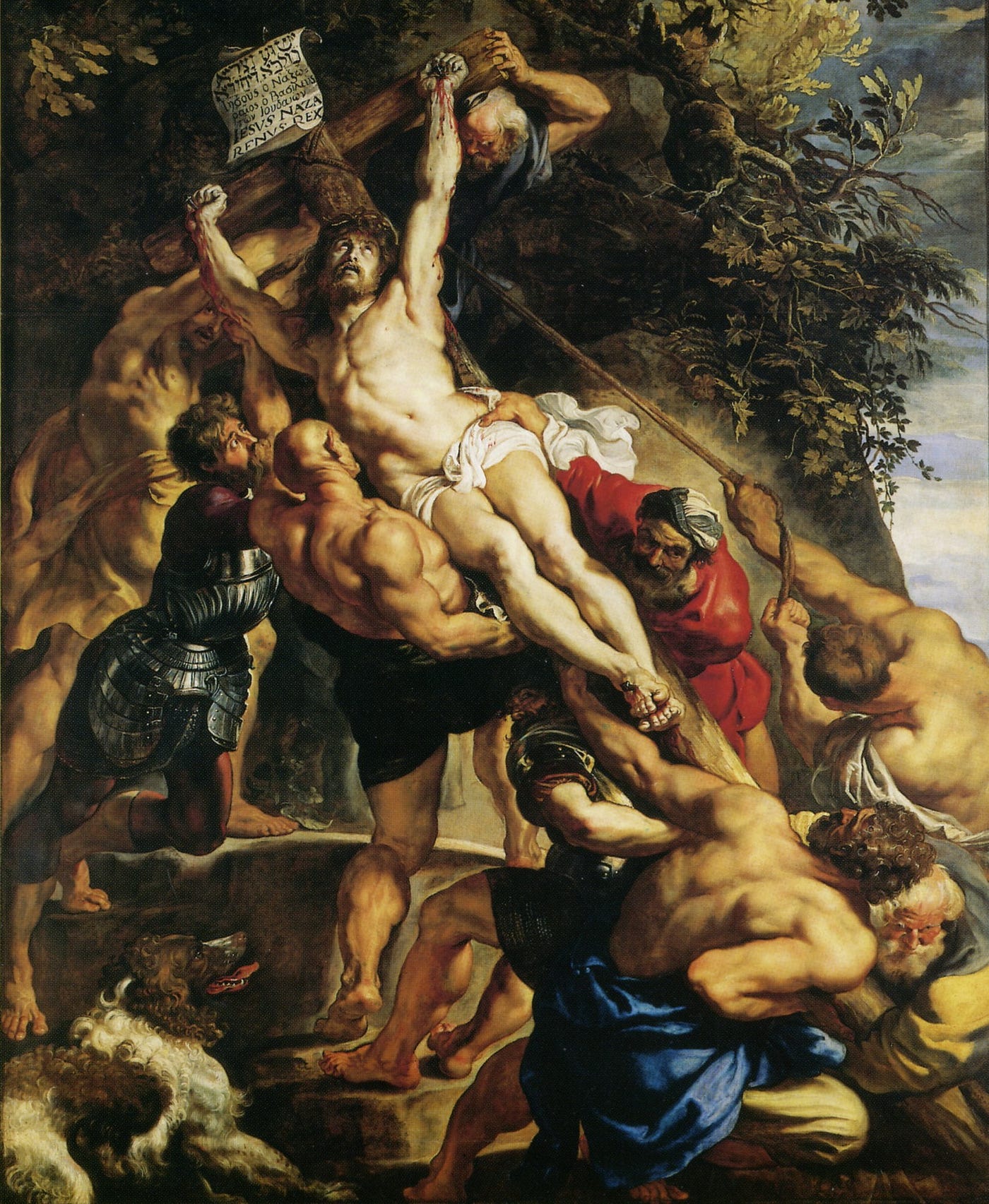 Art In Context Peter Paul Rubens Altarpiece The Raising Of The Cross By Artgeek Art Medium