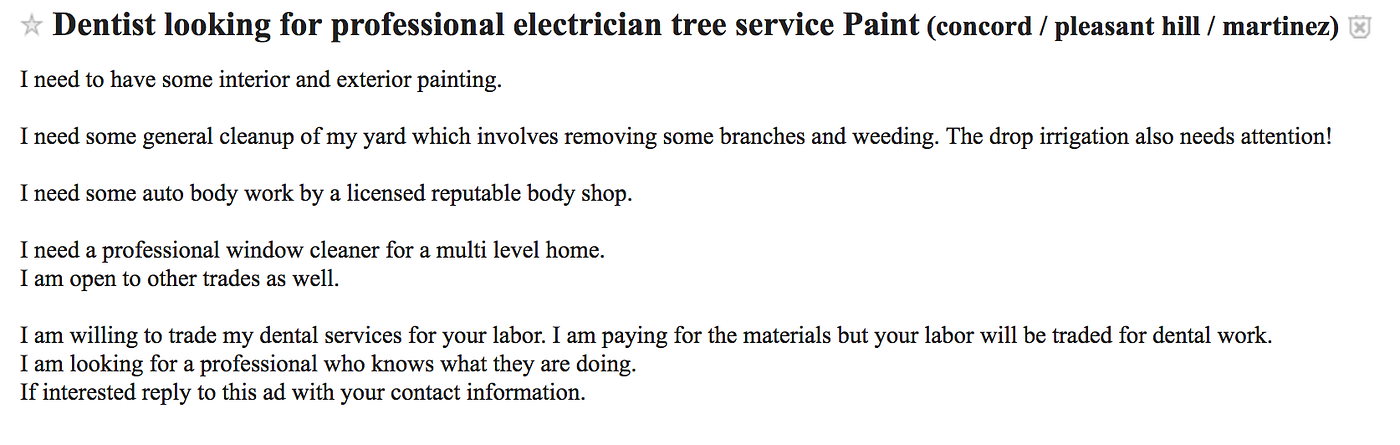 craigslist north bay trades jobs