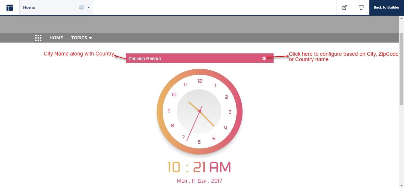 Need a clock for your Salesforce org! Try World Clock Lightning Component by