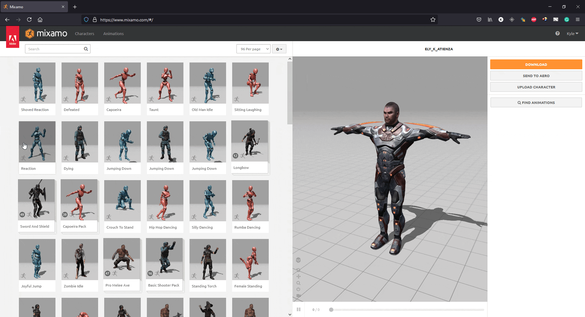 Setting Up 3D Character in Unity with Mixamo | by Kyle W. Powers | Medium