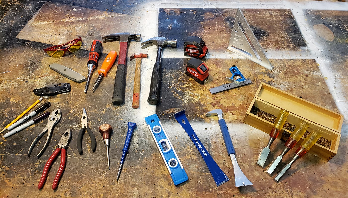 Making your own starter toolbox. How do you prioritize the tools to get